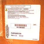 W11085683 Dishwasher Pump & Motor Whirlpool Oem. Fixed Price $95.00.
