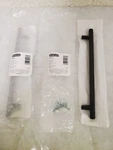 *lot Of 2* Amerock Caliber 7-9/16 In. (192 Mm) Matte Black Cabinet Bar Pull. Fixed Price $21.99.