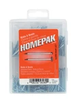 Hillman 41826 Silver Zinc Plated Steel Homepak Nail & Brad Kit (pack Of 5). Fixed Price $25.07.