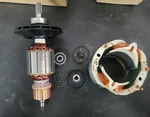 Bosch RH540 Motor Rebuild (armature, Field Coil, Brush Set). Fixed Price $159.99.