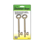 Hy-ko KC167 Skeleton Keys, Flat Tip, 2-PK. Quantity 5. Fixed Price $24.28.