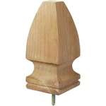 Ufp 106515 Post Top, 6-3/4 H, French Gothic, Pine, White. Fixed Price $16.75.