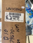 WPW10380065 New Oem Whirlpool Dishwasher Control Panel Cover. Fixed Price $72.20.