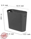 Yazees 3 Gallon Slim Bathroom Trash Can Grey. Fixed Price $27.99.