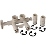 7345388 - Water Softener Bypass Valve Assembly Kit With (2) Adapters, (4) Cli.... Fixed Price $94.28.