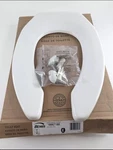 Bemis Mayfair 1955CT 000 Elongated White Commercial Open Front Toilet Seat - New. Fixed Price $29.99.