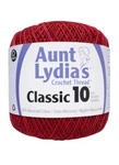 Coats Crochet Aunt Lydia's Classic Thread Size 10-VICTORY Red. Fixed Price $9.65.