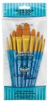 Royal Crafters Choice Gold Taklon Artist- Brush Sets (filbert,round,shader Etc). Fixed Price $16.99.
