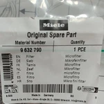Brand New! Genuine Oem! Miele Dishwasher Micro Filter Part# 9632790. Fixed Price $129.95.