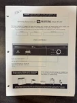 Original Vintage Maytag Dishwasher Operating Instructions Owners Manual WU301. Fixed Price $12.99.