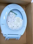 Plumbing Technologies Slow Close Plastic Round Front Toilet Seat - Dresden Blue. Fixed Price $18.46.