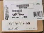 WP661658 Brand New Oem Whirlpool Kitchenaid Dishwasher Drain Pump Sealed. Fixed Price $49.95.