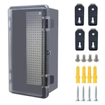 Otdorpatio Junction Hinged Black Clear Cover IP67 Waterproof Abs Project. Fixed Price $35.26.