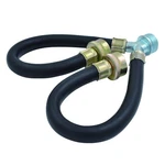 Flex Rubber Washing Machine Y Mixer Hose Connector, 3/4" Fittings, Ft 12.... Fixed Price $16.03.