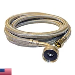 Lasco 10-0979 Dishwasher Supply Flex, Stainless Steel Braided With Poly Inner. Fixed Price $38.25.