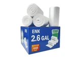 440 Counts 2.6 Gallon Trash Bags Enk Clear Small Bathroom Ba.... Fixed Price $25.03.