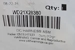 Ge New Oem WD21X28380 Dishwasher Dc Harness Assembly. Fixed Price $23.98.