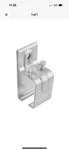 National DP51G Galvanized Single Splice Box Rail Barn Door Brackets N104-380. Fixed Price $29.74.