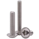 M5 X 10MM Stainless Phillips Pan Washer Head Pwh Machine Screws, St.... Fixed Price $18.02.