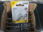 Small Screw Eye,no N118-257, National Mfg CO,PK10. Fixed Price $14.99.