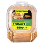 Air Fryer Liners Disposable 4QT/5QT For Chefman 7.5 Inch Square, Natural. Fixed Price $18.91.