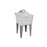 Mustee Utilatub 20 X 24 Single Thermoplastic Utility Kit 19CF. Fixed Price $169.99.