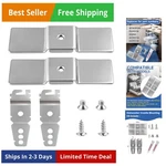 2 Pack Granite Dishwasher Mounting Bracket, Undercounter B.... Fixed Price $23.06.