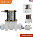 24V Nsf Certified 1/4" Inlet Solenoid Valve For Ro Water Purification Systems. Fixed Price $14.99.