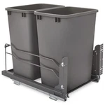 Rev-a-shelf Double Pullout Trash Cans Qt. With Soft-close, 53WC-1835SCDM-213. Fixed Price $241.99.