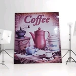 Collections Coffee Pot Grinder Sugar Kitchen Dishwasher Cover Magnet 26 X 23. Fixed Price $39.95.