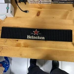 Heineken Beer Bar Mat Rubber Strip Advertisement More Store Take Look Rare. Fixed Price $24.48.