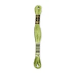 Dmc 6-STRAND Embroidery Cotton 8.7YD-VARIEGATED Khaki Green 12 Pack. Fixed Price $13.67.