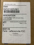WD21X25381 Ge Configured Top Ui Control W/cover Oem. Fixed Price $126.00.