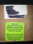 830087 Cove Dishwasher Kitmcm And Uimsvce. Fixed Price $290.00.