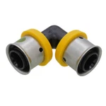 Viega 49220 Pureflow Polymer 90 Degree Elbow 1/2 Inch Press Connection. Fixed Price $19.99.