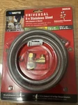 Watts Universal Dishwasher Connector Kit 366936 Stainless Steel 5' New. Fixed Price $12.99.