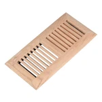 White Oak Hardwood Drop Floor Register, 4X10 Inch, With Damper, High Outpu.... Fixed Price $33.67.