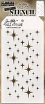 Stampers Anonymous Layered Stencil Sparkle 8.5 X 4.125 Inches,. Fixed Price $15.99.