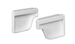 Amerimax Home Products 5 In. White Vinyl K-style End Cap Set. Fixed Price $8.79.