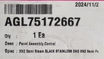 New Oem AGL75172667 Lg Dishwasher Control Panel Assembly. Fixed Price $178.99.