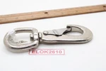National Hardware N222-851 1" X 4-5/8" Swivel Spring Snap Hook Nickel. Fixed Price $9.99.