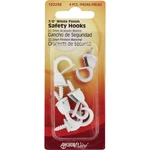 Hillman Anchor Wire 7/8 In. White Spring Safety Hook 122238. Fixed Price $9.80.
