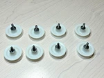 Frigidaire Ge Dishwasher Upper Rack Rollers 5304507405, WD12X332. Fixed Price $12.99.