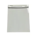 Oem Kenmore Dishwasher Door Outer Panel W/ Handle - White W10193615. Fixed Price $104.95.