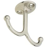 (10)-NATIONAL Hardware Nickel Undershelf Wardrobe Clothes Coat Hook N245-837. Fixed Price $81.89.