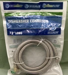 New Genuine Everflow 27772PR-NL Dishwasher Connector, Ss Braided, 72" Long. Fixed Price $35.54.