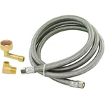 Eastman 5FT Dishwasher Kit Braided Steel 3/8 Compression Supply Line. Fixed Price $21.43.