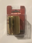 Simpatico Air Gap Cap - Universal Fit, 30203P Polished Brass. Fixed Price $8.95.