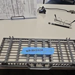 Ge WD28X33138 Rack For Dishwasher, Plastic, Gray. Fixed Price $12.00.