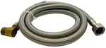 Supco 1/2" Comp X 3/8" 60" Stainless Steel Hose, 1405DWSS12. Fixed Price $12.71.